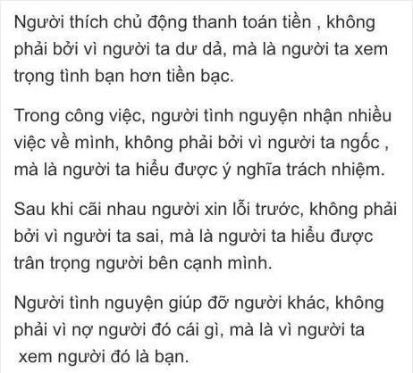 Những điều nên biết trong cuộc sống.