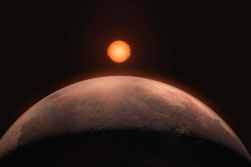 Theo các chuyên gia, trong tương lai, công nghệ đẩy tên lửa tiên tiến có thể giúp các nhà du hành đặt chân tới và định cư tại các hành tinh mới phát hiện. Ảnh: ESO/M. Kornmesser.