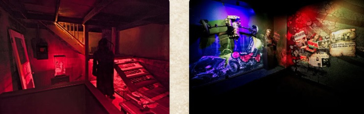 Khách đến tham quan Bảo tàng Ma ám được khuyến cáo không nên đứng gần bất kỳ hiện vật nào để tránh gặp phải những điều không may mắn. Ảnh: thehauntedmuseum.com.