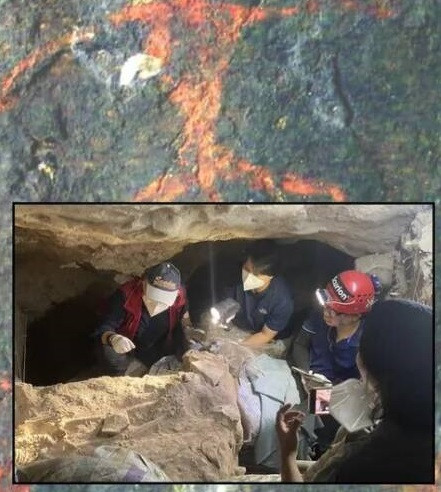 Phương pháp xác định tuổi bằng đồng vị carbon từ các mẫu than củi và vỏ sò ở các lớp cao hơn tại hang động, do công ty BETA ANALYTIC của Mỹ thực hiện, chỉ ra chúng có niên đại từ 11.000 - 29.000 năm trước. Ảnh: PR Thai Government.