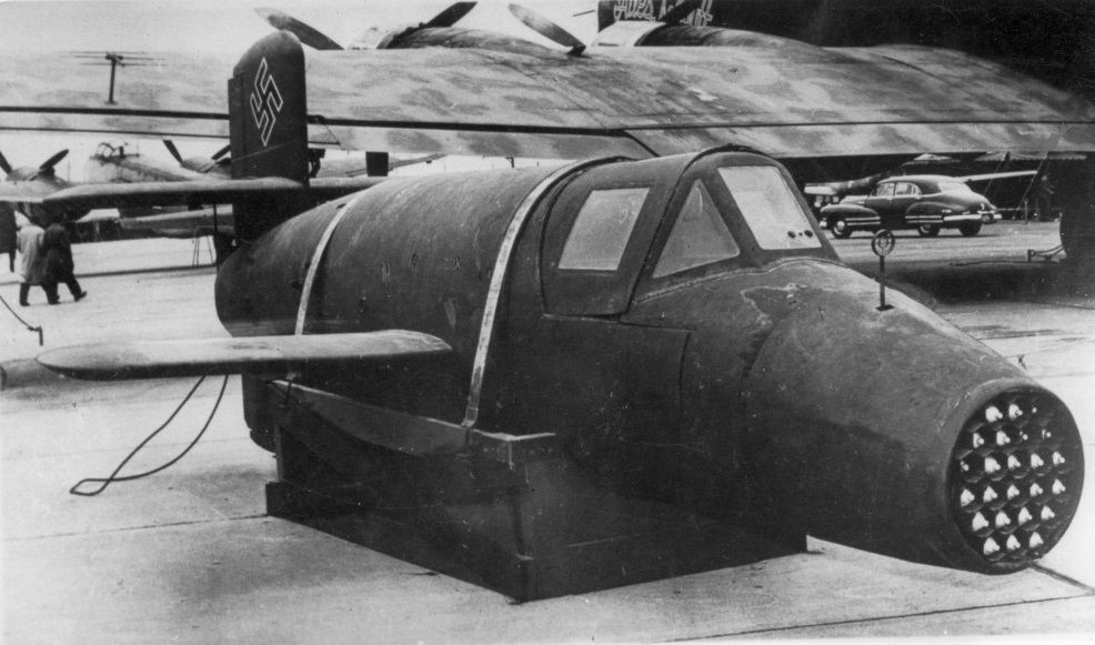 Máy bay Bachem Ba 349 Natter của Đức trong Thế chiến 2. Ảnh: Wikimedia Commons.