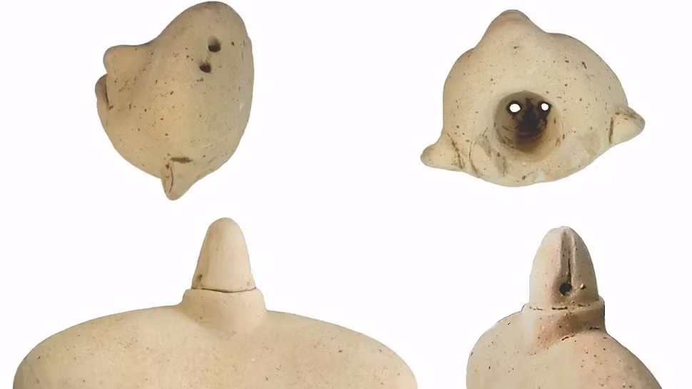 Theo nhóm nghiên cứu mới công bố trên tạp chí Antiquity, những bức tượng trên đỉnh kim tự tháp là bằng chứng cho thấy người dân ở El Salvador đã hòa nhập vào nền văn hóa Trung Mỹ rộng lớn hơn so với suy nghĩ trước đây. Ảnh: J. Przedwojewska-Szymańska/PASI; Antiquity Publications Ltd.