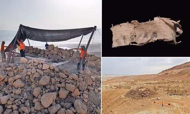 Nhóm chuyên gia và các tình nguyện viên sẽ tiếp tục khai quật tại địa điểm này cho tới ngày 8/4 với hy vọng sẽ có những phát hiện mới nhằm làm sáng tỏ bí ẩn về một giai đoạn lịch sử đã qua. Ảnh: IAA.