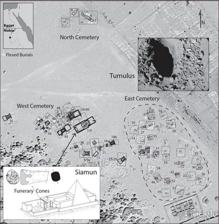 Sarah Schrader, tác giả đầu tiên của nghiên cứu, phó giáo sư khảo cổ học tại Đại học Leiden ở Hà Lan cho biết có một số lý do có thể để giải thích cho việc vì sao những cá nhân không thuộc tầng lớp tinh hoa lại được chôn cất trong các ngôi mộ kim tự tháp. Ảnh: S. Schrader et al.