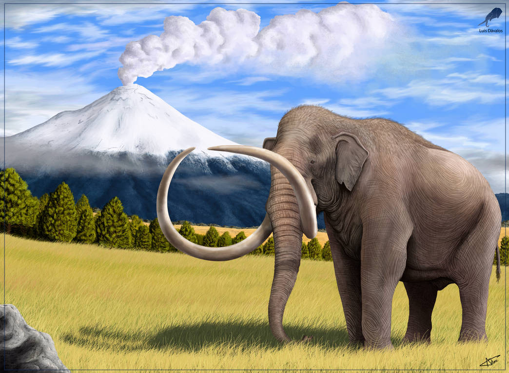 Sau khi tìm thấy ngà voi ma mút Columbia, các nhà nghiên sẽ tiến hành xét nghiệm, kiểm tra nhằm xác định tuổi của hiện vật này cũng như làm sáng tỏ một số bí ẩn về cuộc sống của con vật này. Ảnh: Deviantart.