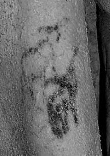 Theo các chuyên gia, Gebelein Man có thể xăm những hình trên như biểu tượng của sức mạnh và sự dẻo dai. Ảnh: British Museum blog.