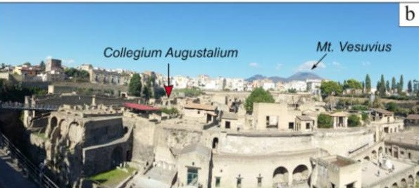 Trong suốt thời gian dài kể từ khi phát hiện bộ não gần 2.000 tuổi trên, giới khoa học tranh luận quá trình não người biến thành thủy tinh xảy ra như thế nào. Theo họ, luồng mạt vụn núi lửa bao gồm mảnh đá vỡ, khí và gas chôn vùi người đàn ông không đủ nóng và cũng không nguội đủ nhanh để não biến thành thủy tinh. Ảnh: Giordano, G et al./Science.