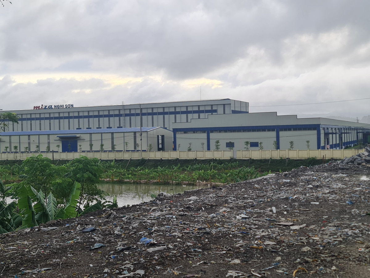 Công ty Miza Nghi Sơn bị xử phạt gây ô nhiễm môi trường Cong ty Miza Nghi Son bi xu phat gay o nhiem moi truong