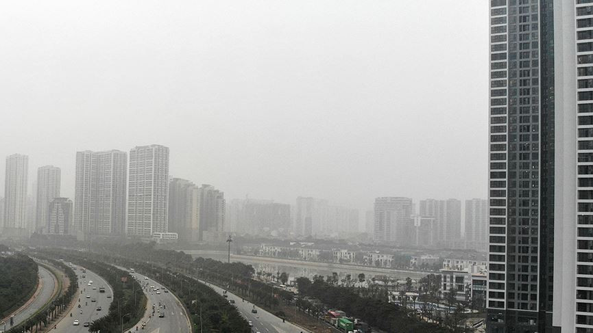 Khu nhà cao tầng thuộc quận Thanh Xuân.