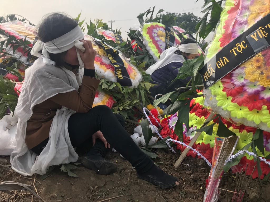 Nỗi đau tột cùng của người nhà nạn nhân.