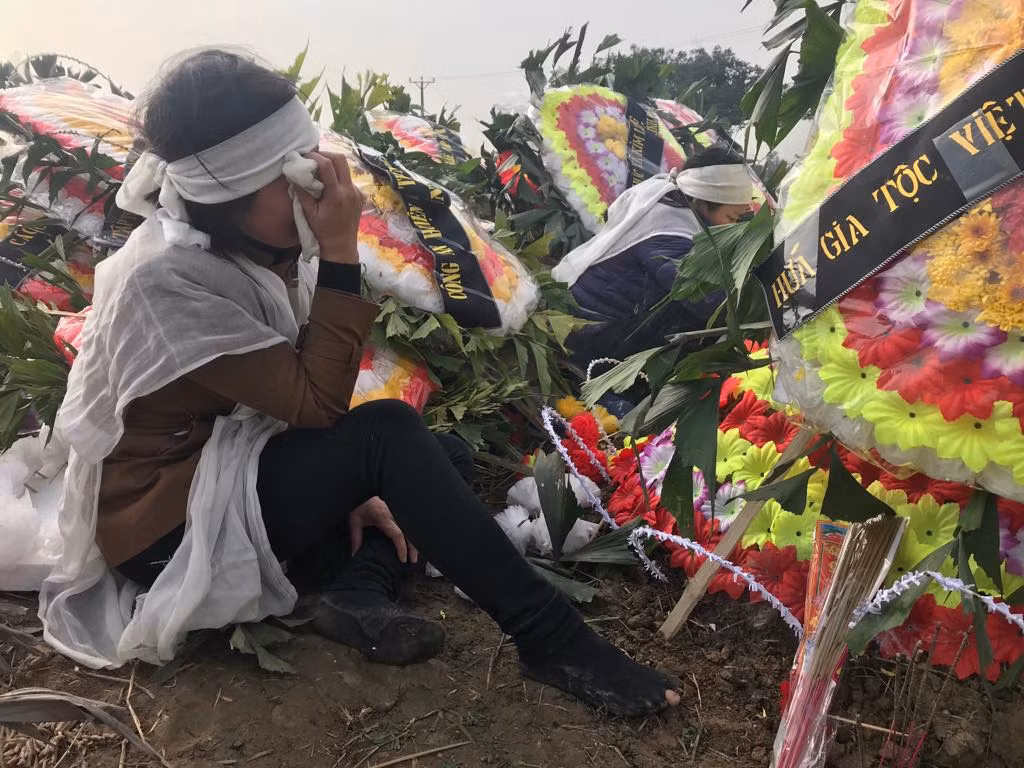 Nỗi đau tột cùng của người nhà nạn nhân.