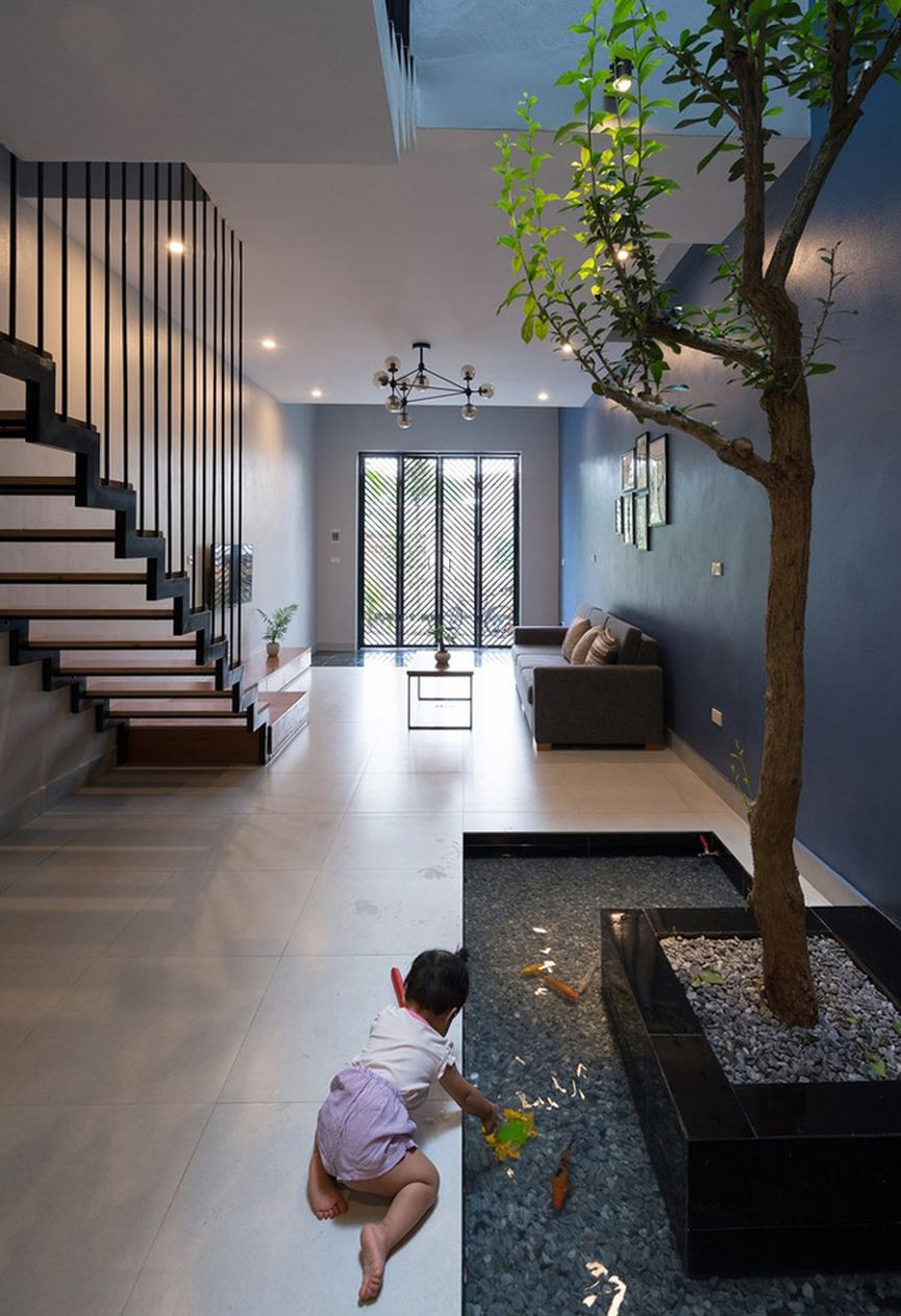 Vo chong Hai Duong xay nha 3 tang chi voi 800 trieu gay 