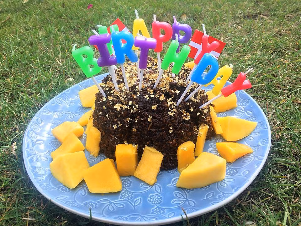 Khi cần tổ chức tiệc cho các con, Anne đã tự tay làm những chiếc bánh từ 100% hoa quả và các con của bà đều rất thích việc ấy.