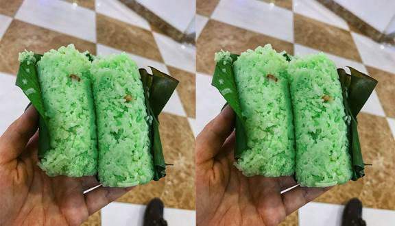 Đến khu tam giác Bách Khoa - Kinh Tế - Xây Dựng, nơi tập trung nhiều trường đại học ở Hà Nội, bạn có thể thưởng thức nhiều món ăn vặt vừa mới lạ, lại có giá rất rẻ. Trong đó, chiếc bánh ống lá dứa với giá 5 ngàn đồng nhanh chóng tạo nên cơn sốt ở đây.