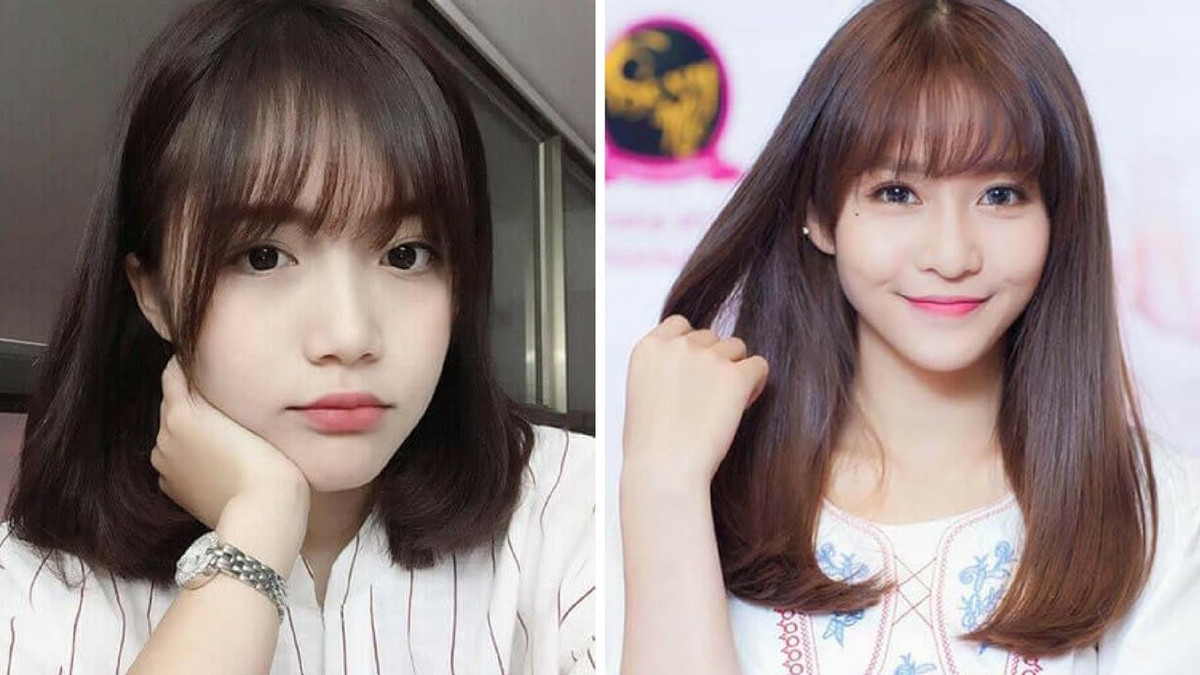 Tóc mái thưa: Kiểu mái Hàn Quốc xinh tươi này chưa bao giờ hết hot, là một bí kíp “trẻ hóa” cho các nàng muốn có một chút thay đổi nhân dịp Tết đến này.