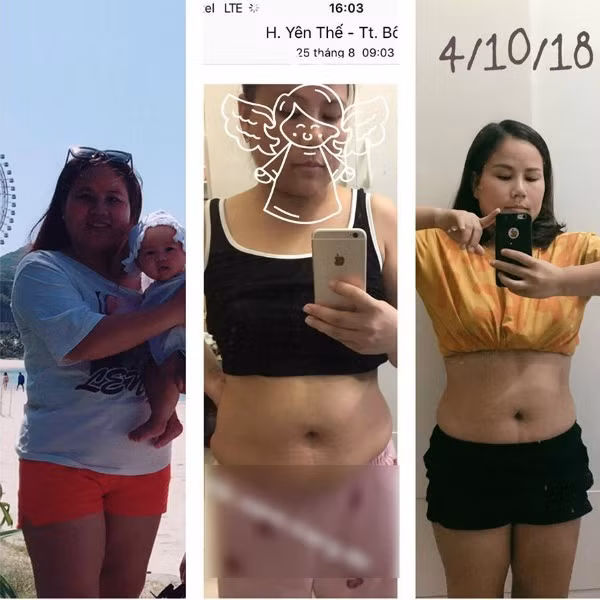Chia se cach giam can sau sinh, me bim sua kho so bi “ke la” hack Facebook