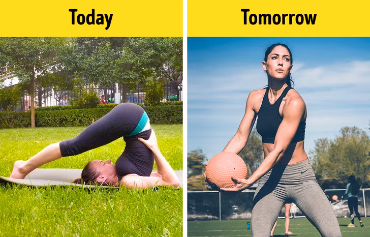 Thay đổi các bài tập thường xuyên: Nếu tập chỉ một động tác trong thời gian dài, cơ thể con người thích nghi với chúng và khiến bạn không thể giảm cân. Tốt hơn là cứ mỗi 1-1,5 tháng, bạn nên thay đổi chương trình tập luyện của mình.