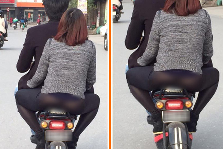 Legging với chất liệu mỏng: Không phải chiếc legging nào cũng có độ dày như nhau. Có những chiếc khi mặc lên người có thể khiến bạn xấu hổ vì lộ hàng.