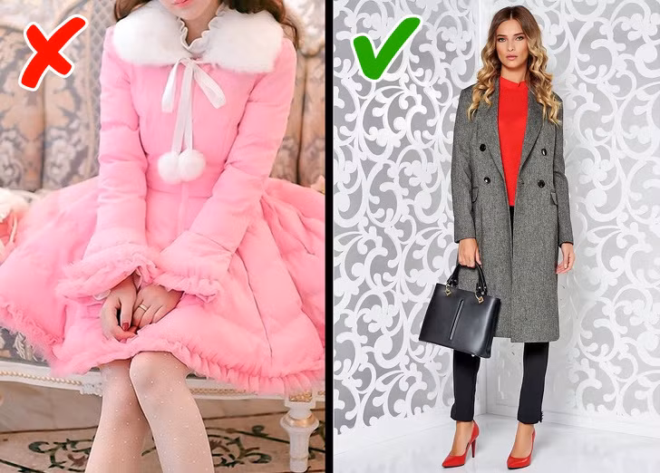 Áo khoác sáng màu: Lựa chọn này chỉ phù hợp với những cô gái tuổi teen, có vóc dáng thanh mảnh. Nếu muốn xây dựng hình ảnh thanh lịch thì tốt nhất, bạn nên chọn những phong cách khác như áo khoác dáng dài với quần jean, áo len.