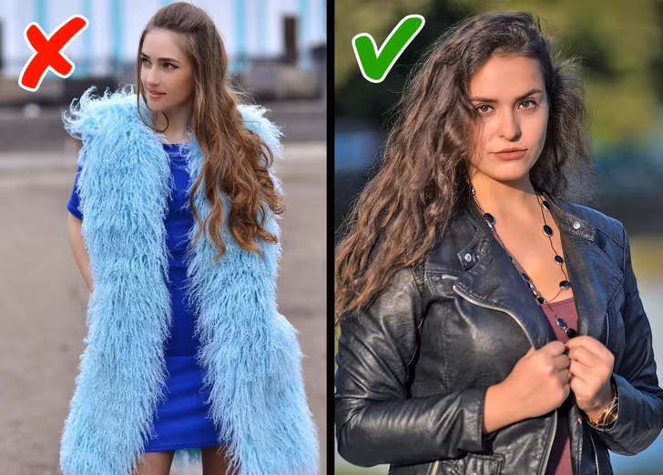 Áo khoác lông thú giả: Kiểu quần áo này trông quá rẻ tiền và kém sang. Trong khi đó, thời trang cổ điển vẫn là sự lựa chọn tốt nhất cho mùa đông.