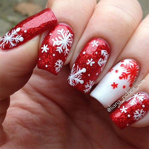Những mẫu nail cực đẹp trong mùa Giáng sinh với hình ảnh ông già Noel, ông già tuyết, chú tuần lộc, hay bông tuyết trắng… sẽ là những gợi ý tuyệt vời để bạn làm đẹp cho bộ móng tay của mình.