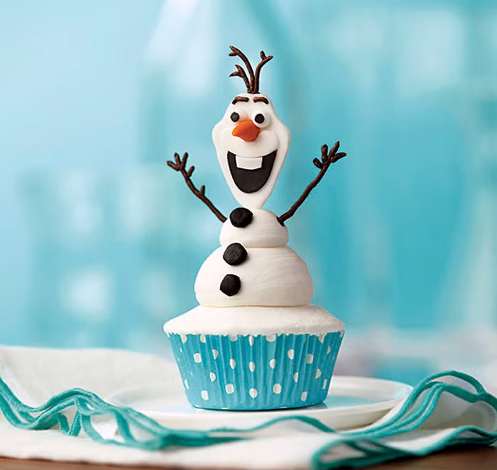 Hình người tuyết siêu ngộ nghĩnh.