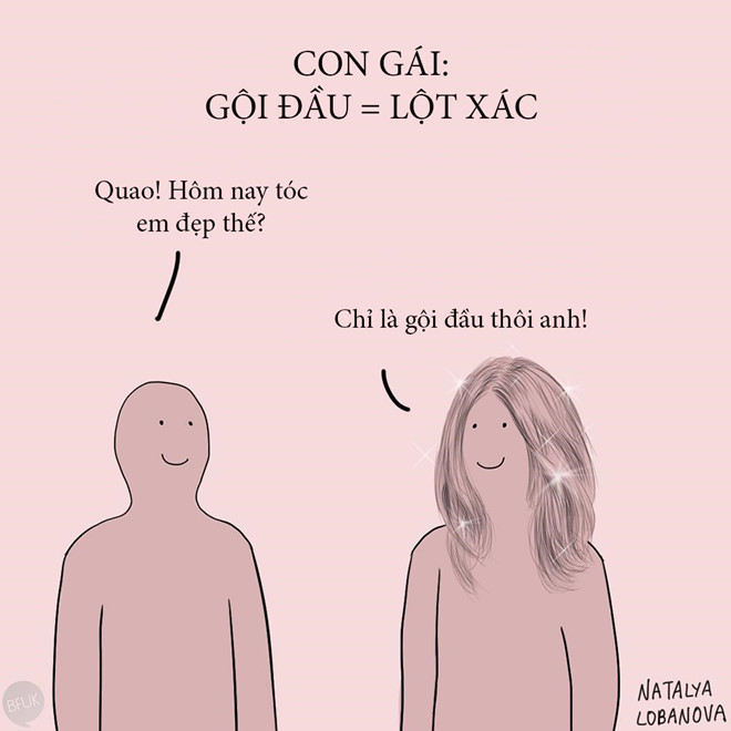 Con gái chỉ tự tin khi khoe tóc bay bay trong gió, như lột xác 100% luôn vậy. Những ngày tóc bết, hội chị em bạn dì thực sự không muốn ra đường đâu, giống như cực hình vậy đó.