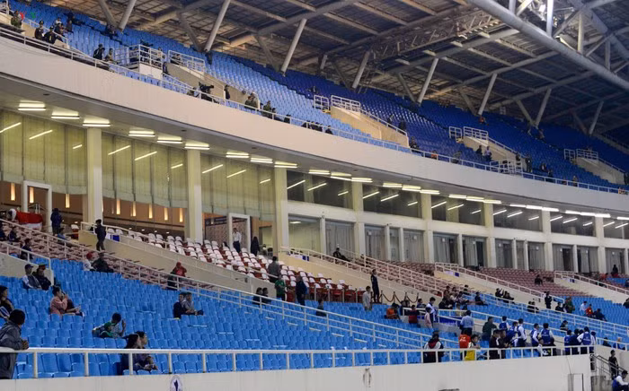 Khoang lang tren khan dai My Dinh sau AFF Cup 2018 cua CDV Viet Nam