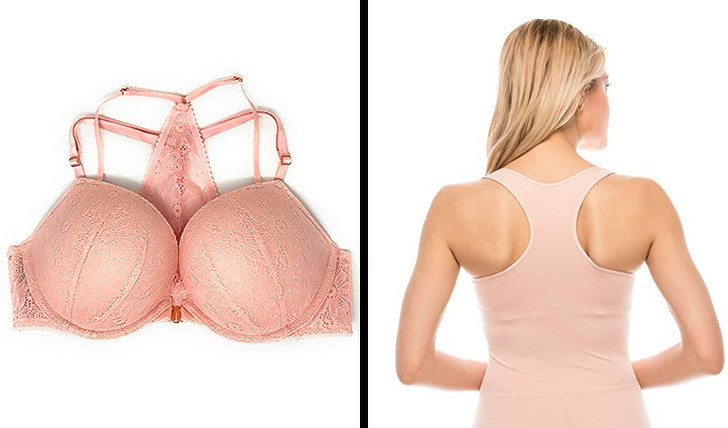 Áo ngực Racerback cho bạn một cái nhìn thời trang hơn: Áo ngực racerback là loại áo ngực được thiết kế để tạo sự thoải mái tối đa cho những vận động của lưng và cánh tay, dành cho những phụ nữ khi đang tập thể thao hoặc vận động nhiều. Loại áo ngực này có thiết kế phía sau hình chữ X, dây áo ngực được gắn với nhau ở phần trung tâm sau lưng áo.