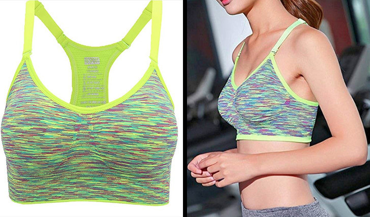 Áo lót thể thao: Chuyển động của vòng một trong khi tập thể dục có thể gây ra sự khó chịu khi bạn vận động mạnh. Đó là lý do tại sao chúng tôi khuyên bạn nên mặc áo ngực thể thao khi tập luyện.