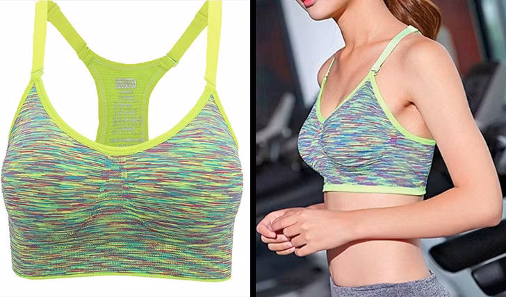 Áo lót thể thao: Chuyển động của vòng một trong khi tập thể dục có thể gây ra sự khó chịu khi bạn vận động mạnh. Đó là lý do tại sao chúng tôi khuyên bạn nên mặc áo ngực thể thao khi tập luyện.