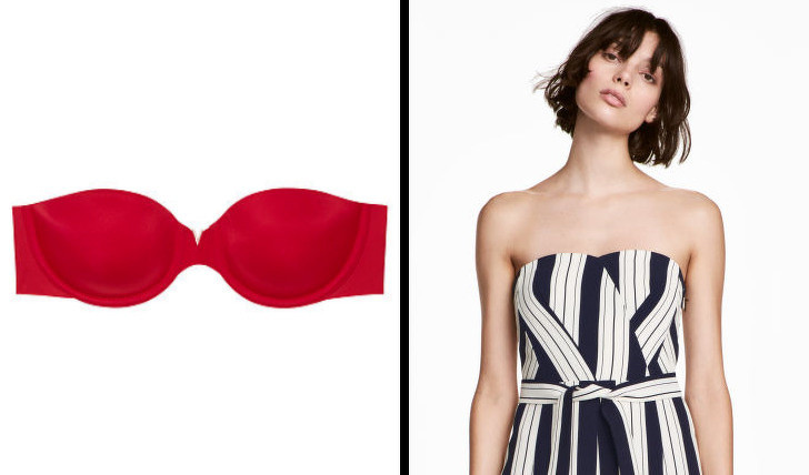 Áo ngực quây: Loại áo ngực này thích hợp hơn cho ngực cỡ vừa và nhỏ.