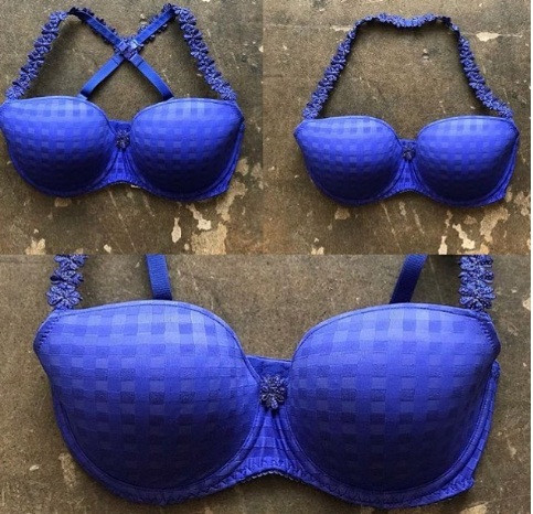 Áo ngực đa năng: Với chiếc áo ngực đa năng này, bạn có thể thay đổi kiểu dáng của nó chỉ bằng cách thay đổi vị trí của dây đai. Các dây đai có thể tháo rời và cho phép bạn đặt chúng theo những cách khác nhau như luồn dây ở phía sau, đeo dây quàng quanh cổ hoặc đeo chéo ở phía sau. Ảnh: BS.