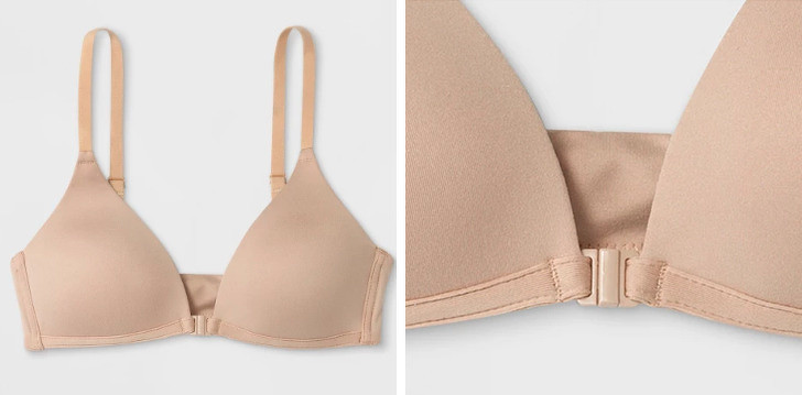 Áo ngực đóng khóa trước: Nếu bạn cảm thấy chán với loại áo ngực hàng ngày, hãy thử chọn áo ngực đóng khóa trước. Thiết kế này giúp bạn thoải mái và dễ dàng tháo rời khi cần.