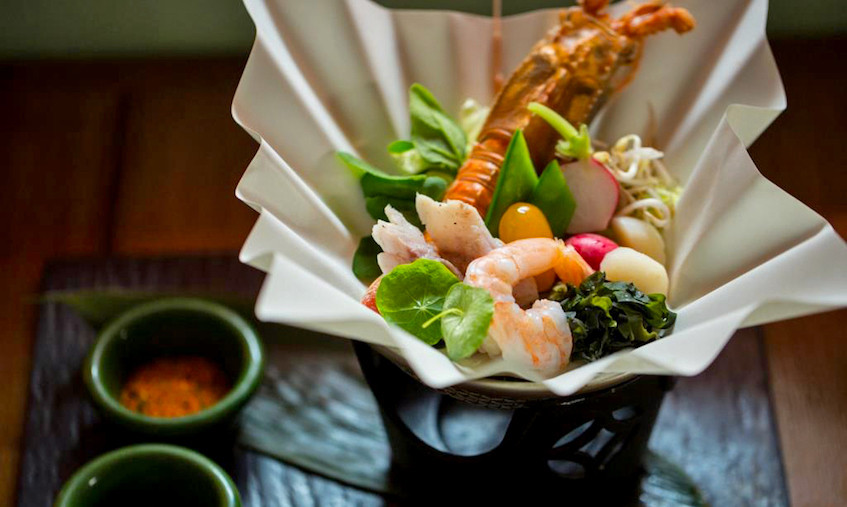 Loại giấy của món ăn này chính là giấy được dùng trong nghệ thuật xếp giấy origami. 