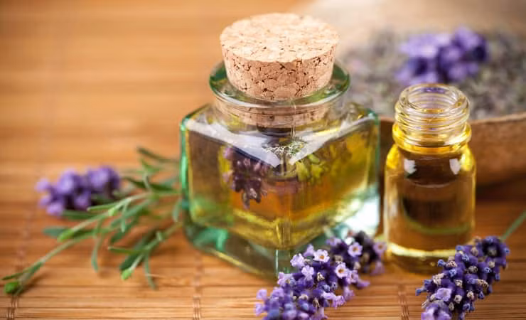 Lavender là một trong những loại tinh dầu được sử dụng rộng rãi nhất trên thế giới. Dầu hoa oải hương có rất nhiều lợi ích về sức khỏe cho cơ thể và tâm trí của bạn như giảm lo âu và căng thẳng về cảm xúc... Thêm một vài (3-4) giọt dầu hoa oải hương vào trà ấm để uống.