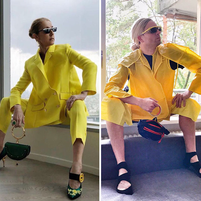 Celine Dion có lẽ cũng phải bật cười khi thấy "phiên bản lỗi" của mình từ anh chàng Tom Lenk.