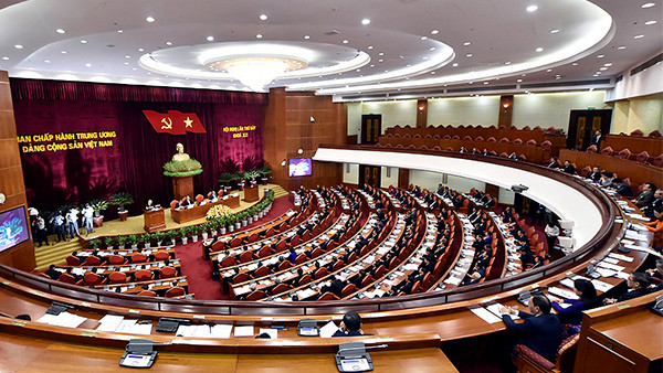 Trung uong lay phieu tin nhiem 21 uy vien Bo Chinh tri, Ban Bi thu