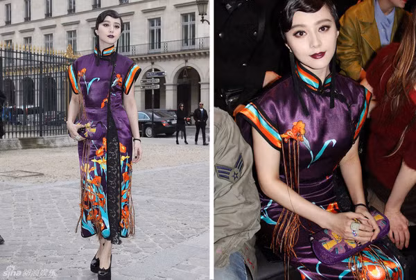 Nhiều người nhận xét phong cách này của người đẹp như một "bà cô trúng độc”.