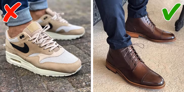 Giày là một trong những phụ kiện thời trang quan trọng nhất của trang phục mà có thể nói rất nhiều về một người. Phụ nữ thường chú ý đến đôi giày của một người đàn ông.