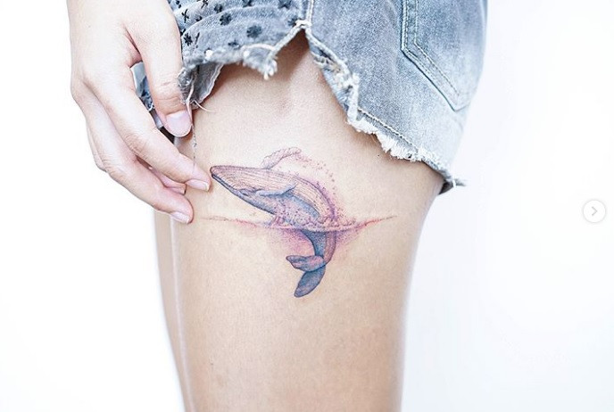 Tình yêu với biển cả.