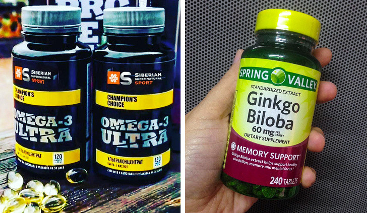 Bổ sung thực phẩm chức năng: Bộ não và hệ thần kinh cần chất béo để hoạt động bình thường. Vì vậy, nếu bạn bắt đầu bổ sung omega-3, bạn sẽ có thể cải thiện đáng kể tình trạng viêm não, cải thiện trí nhớ, tâm trạng và nhận thức. Ảnh: BS.