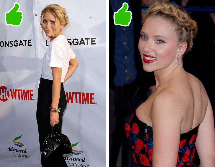 Tết tóc: Nếu bạn có mái tóc dài, bạn có thể che giấu tóc bạc bằng cách tết tóc và quấn quanh đầu.