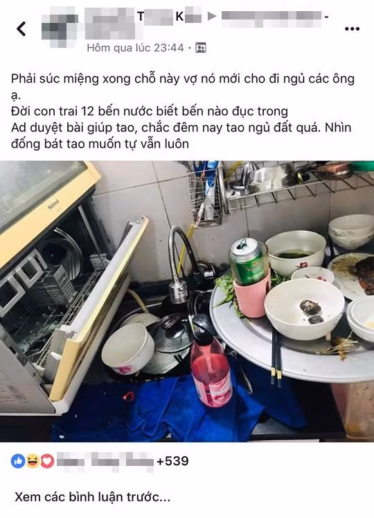 Vo tinh thay chong than tho trong nhom kin, vo xu tri tinh quai bat ngo