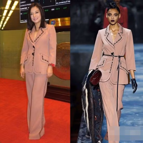 Dù diện đồ hàng hiệu nhưng Triệu Vy vẫn không thể ghi điểm trong mắt người hâm mộ.