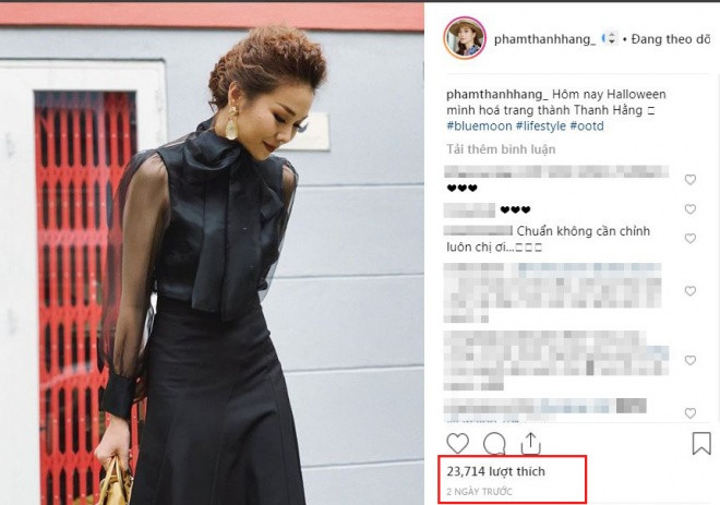 Vi nguoi nay, Thanh Hang lai nhan duoc luot like gap doi binh thuong-Hinh-6