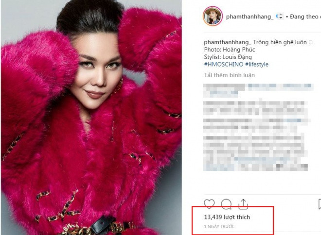 Vi nguoi nay, Thanh Hang lai nhan duoc luot like gap doi binh thuong-Hinh-5