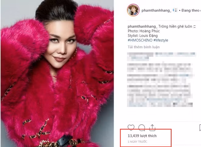 Vi nguoi nay, Thanh Hang lai nhan duoc luot like gap doi binh thuong-Hinh-5