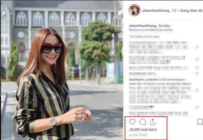 Vi nguoi nay, Thanh Hang lai nhan duoc luot like gap doi binh thuong-Hinh-8