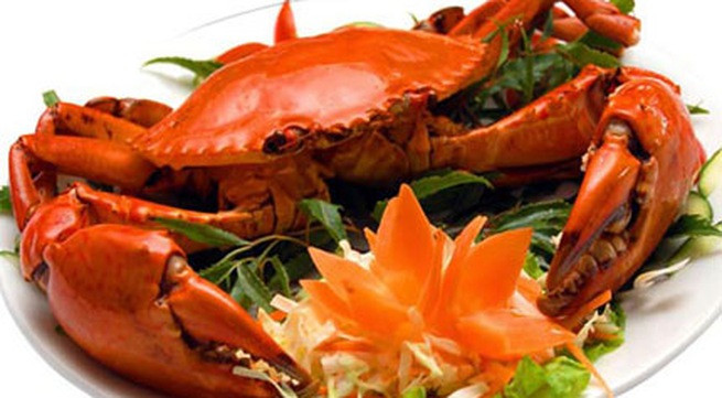 Cua biển: Là một loại hải sản hấp dẫn. Không chỉ vậy, đối với các quý ông, cua biển còn có tác dụng cải thiện khả năng chăn gối, bồi bổ cơ thể, là bài thuốc tăng cường sinh lý tự nhiên, an toàn.